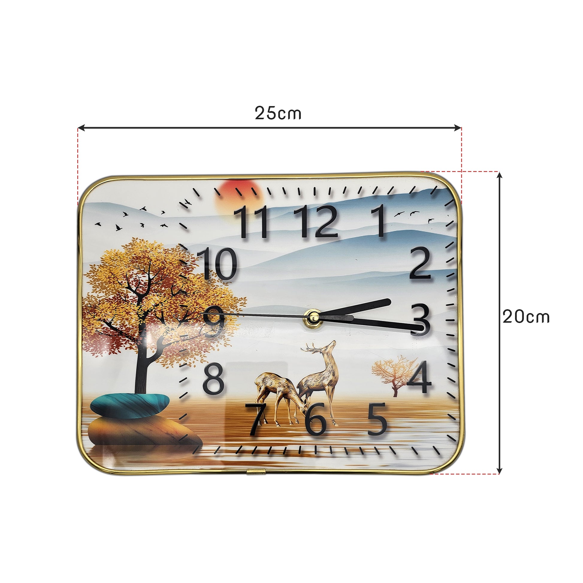 Metal Wall Clock