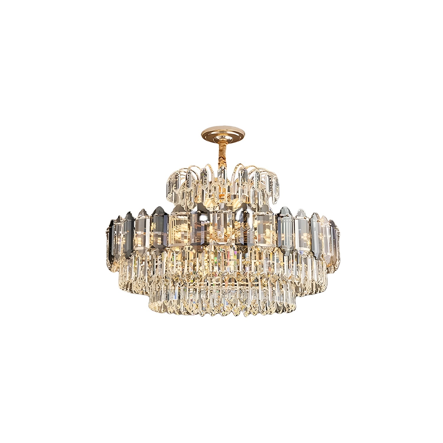 Luxury Tiered Crystal Chandelier 