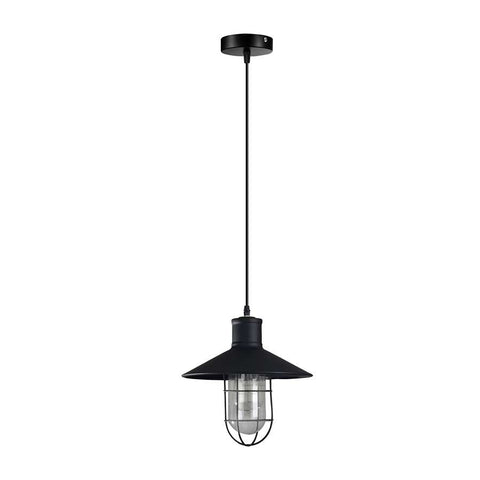 Suspension simple noire moderne parfaite pour café restaurant bar ~ 5142