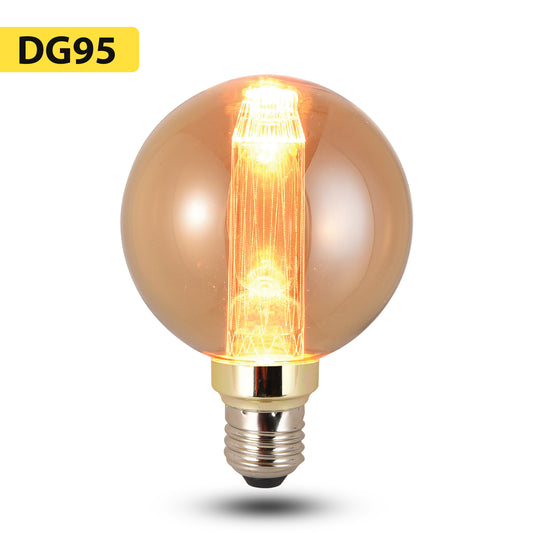 Ampoule Edison G95 Non variable, Globe Antique, lampe Vintage, décoration lumineuse ~ 5064