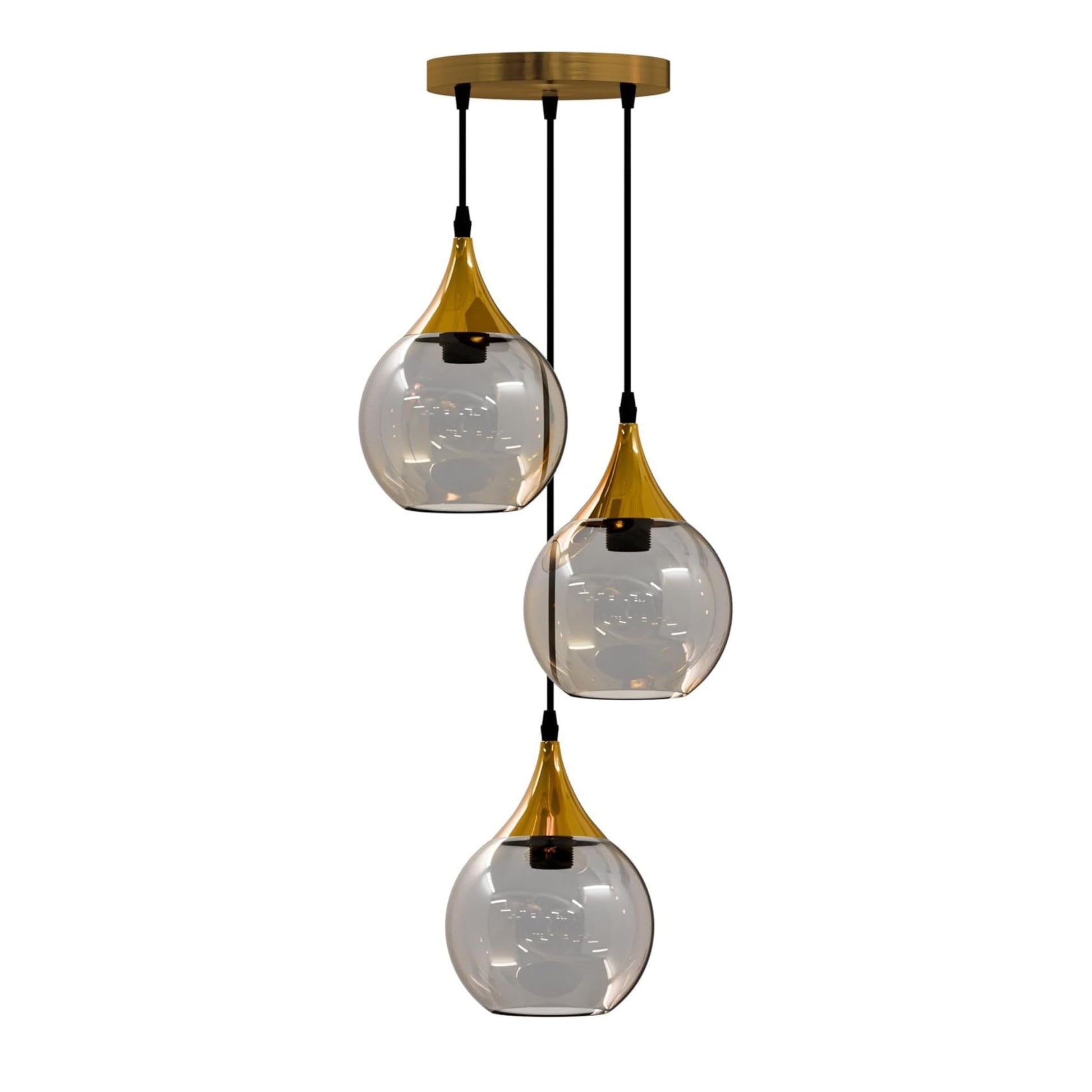 Lustre Suspendu 3 Lampes