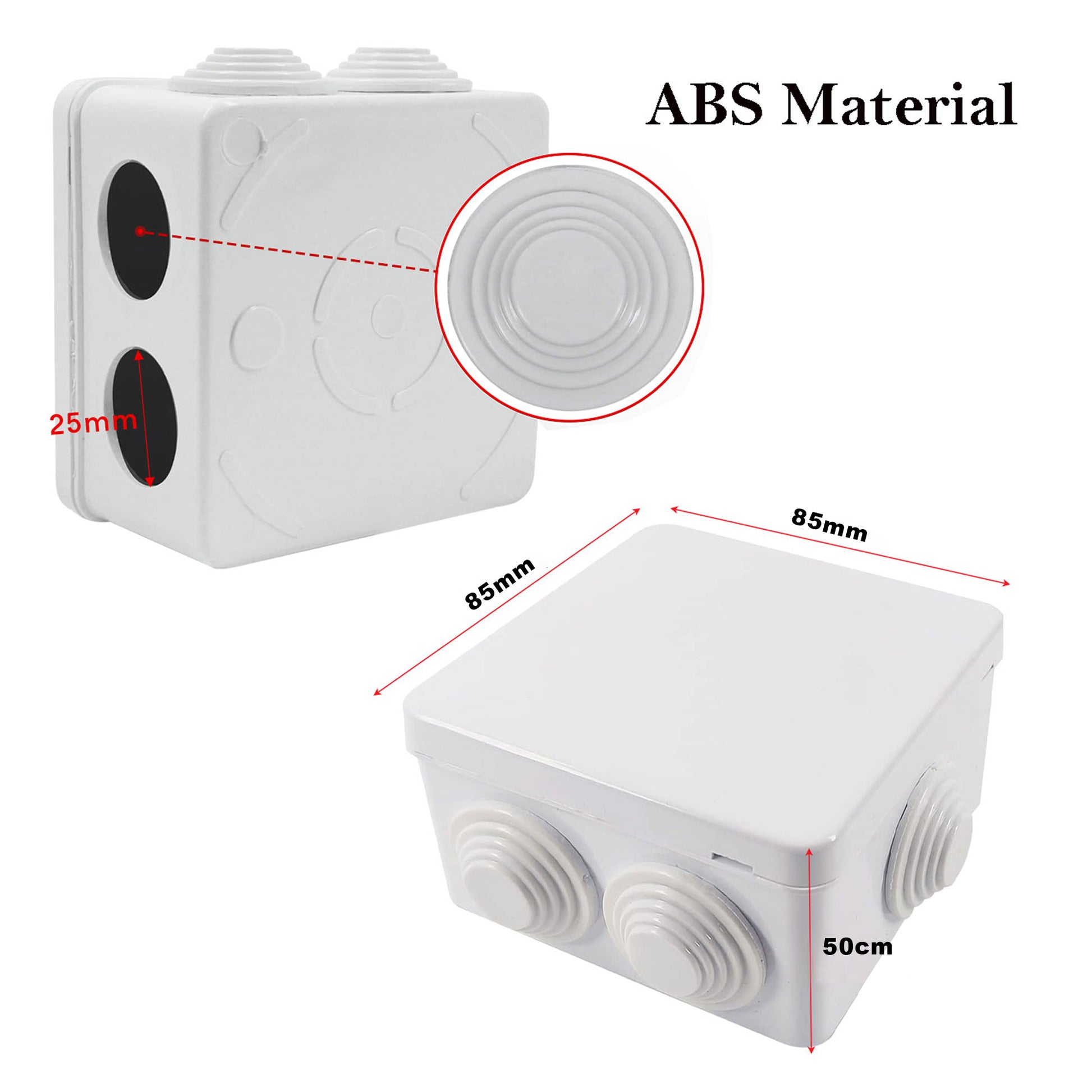 ABS Material Junction Box 