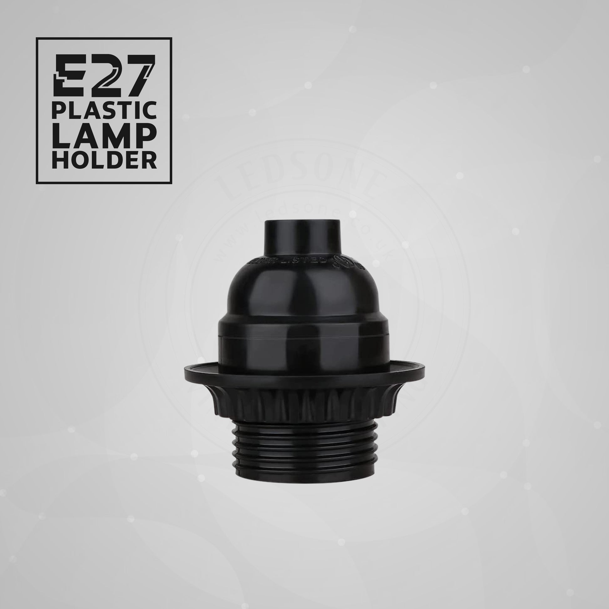 E27 plastic led light bulb holler