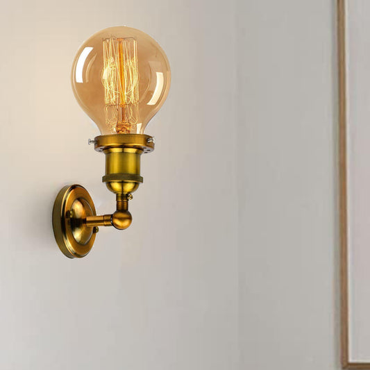 Vintage E27 industriel Edison applique murale Loft rétro lampe support de lumière ensemble ~ 2338