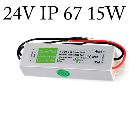 IP67 DC 24V 15W LED Driver Constant Voltage Power Supply Transformer ~5461