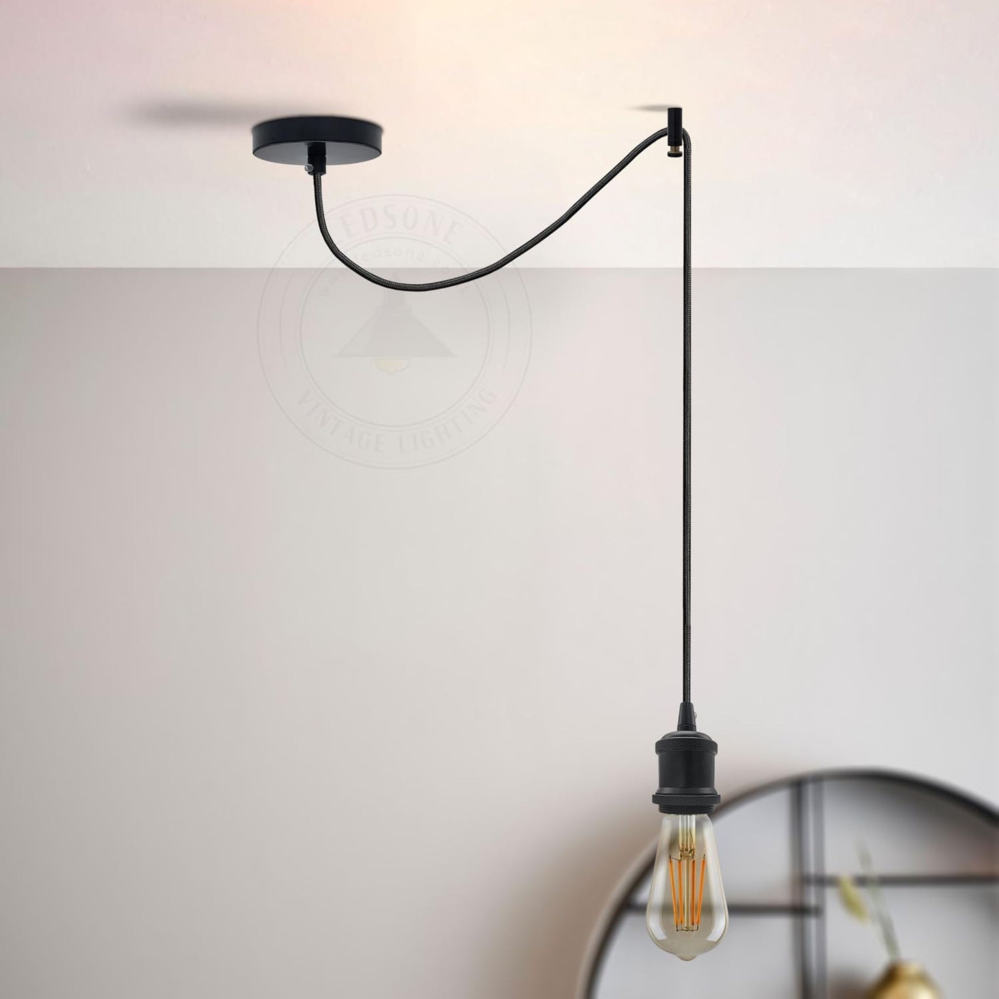 kit suspension industrielle vintage