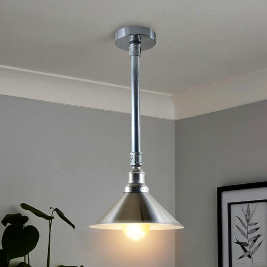 Lampe suspendue moderne rétro, Vintage, industriel, plafond en métal, abat-jour suspendu ~ 3411
