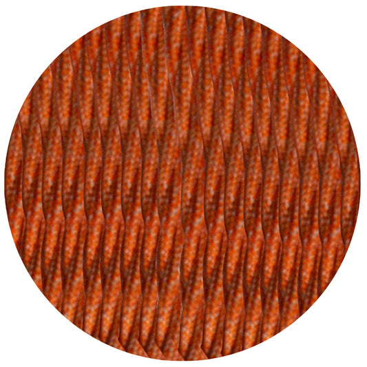 Tissu multi torsadé jaune 0.75mm~4881 de couleur de tweed de câble électrique de 2 noyaux