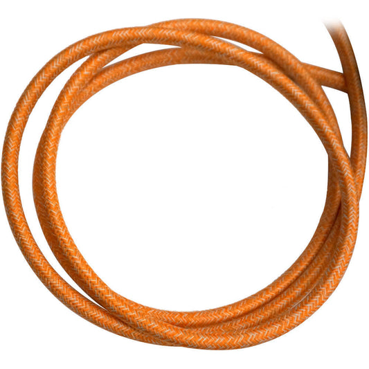 Câble rond à 3 conducteurs, tressé Vintage, tissu multi-tweed jaune, flexible léger, 0.75mm ~ 4879