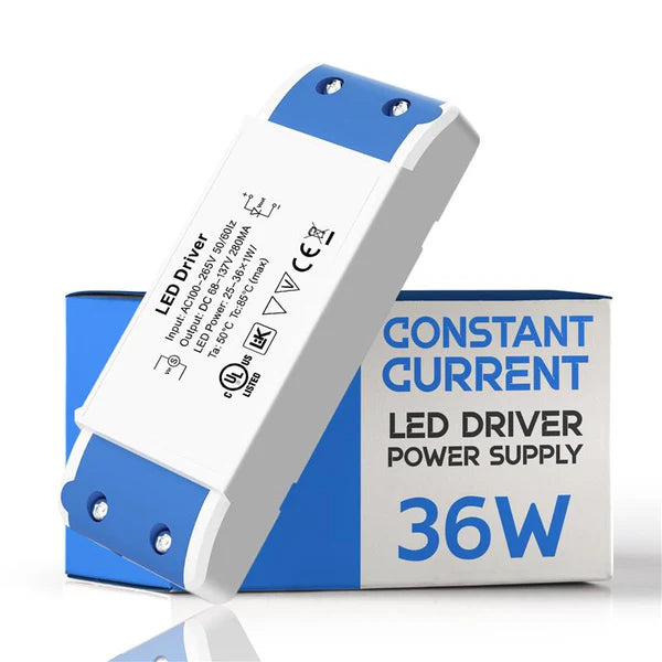 Transformateur LED 36W Courant Constant DC 70-137V 280mA
