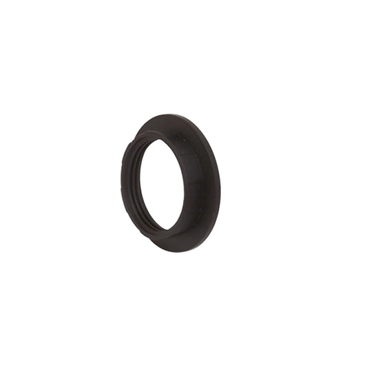 Adaptateur d'anneau de collier d'abat-jour noir, vis de support d'ampoule de lampe E27 en plastique. ~ 4436