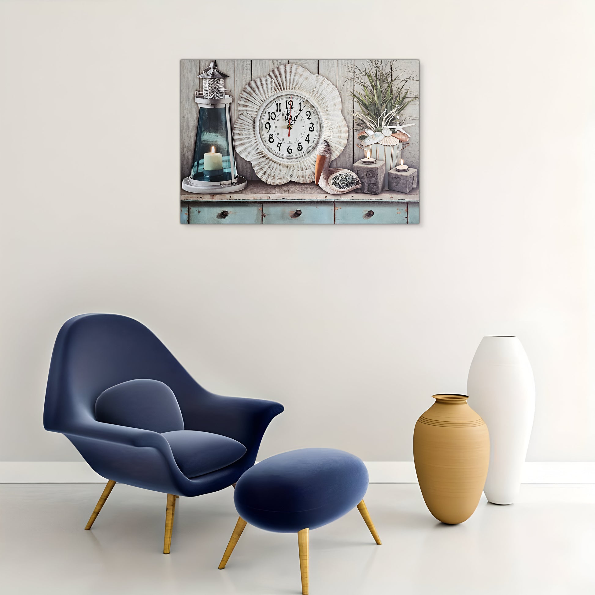  Painted Wall Clock