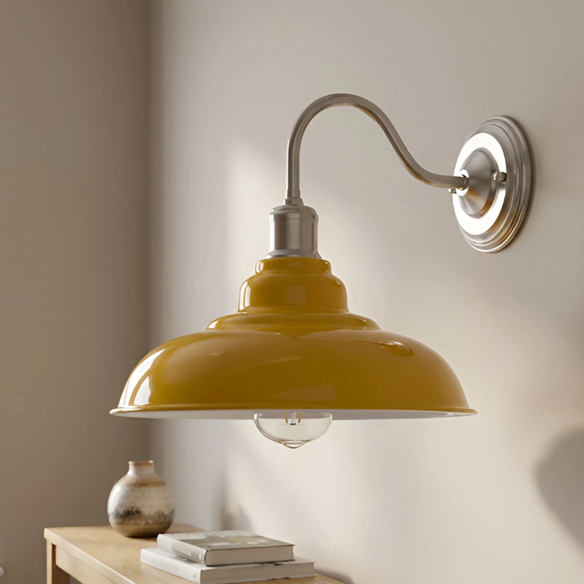 LEDSone Applique murale industrielle de style Edison en métal rétro pour chambre à coucher, couloir, bar, loft café