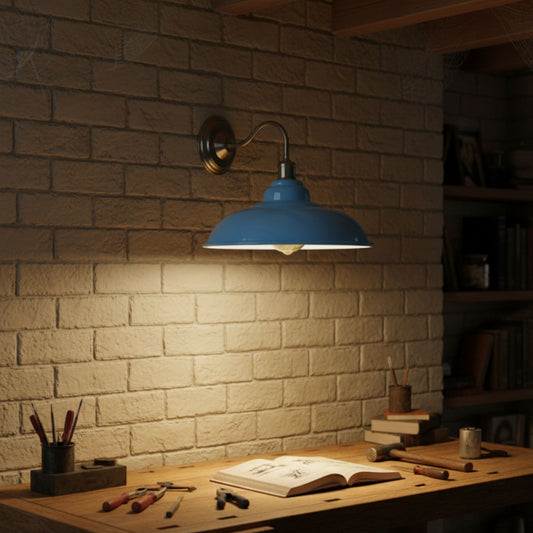 Appliques murales industrielles modernes design élégant en métal ~1720