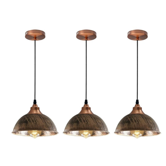 metal light pendant with indus