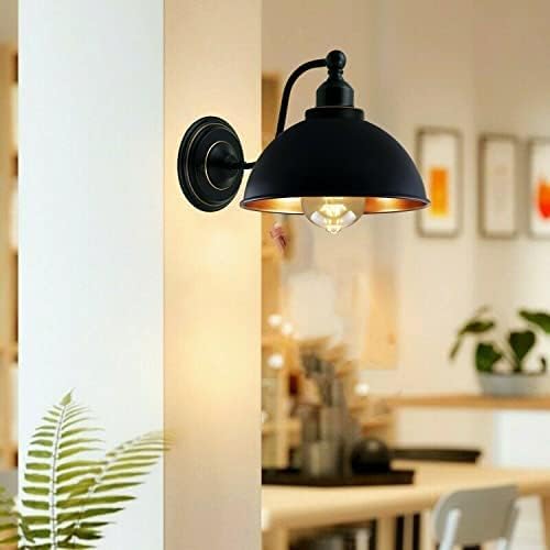 Luminaires Muraux Industriels Vintage en Métal E27 Intérieur ~1508