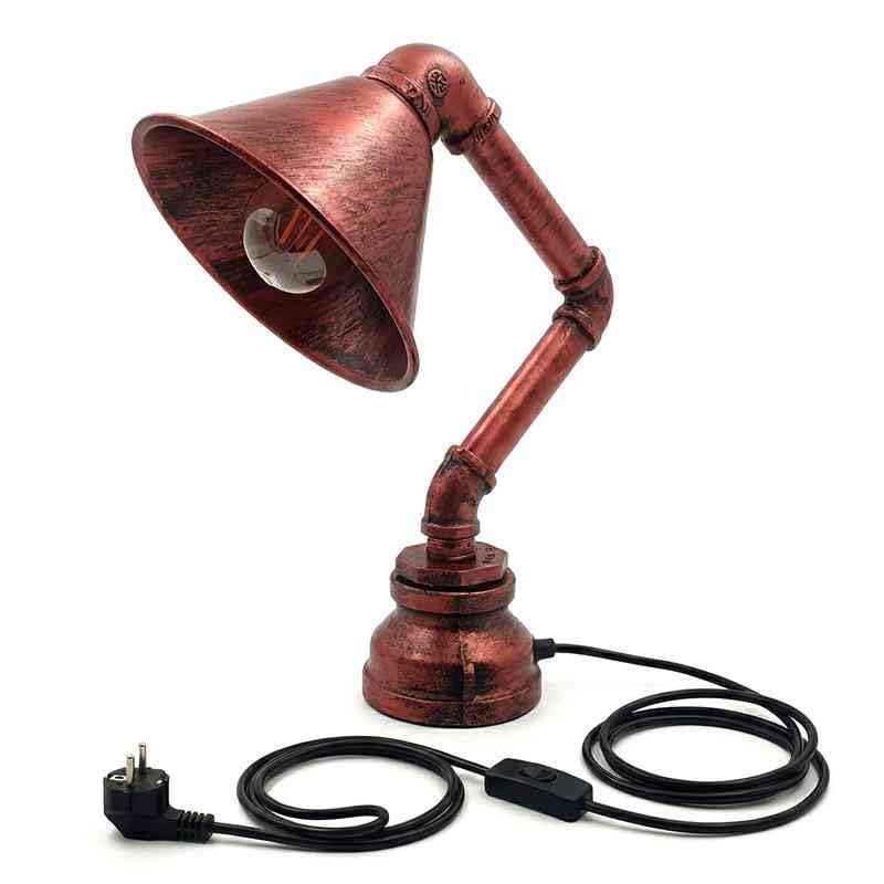 e27 lamp with table steampunk