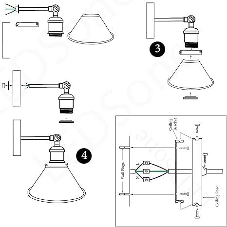 metal light fixture ceiling