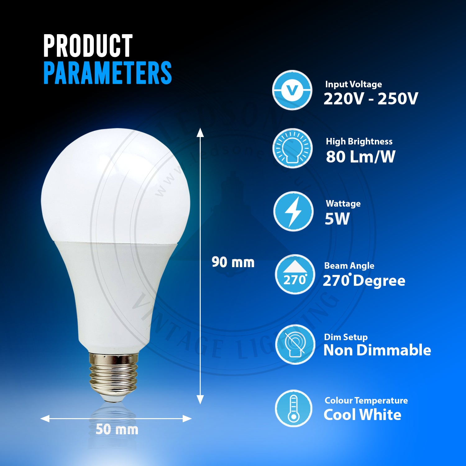 5W Led Bulb