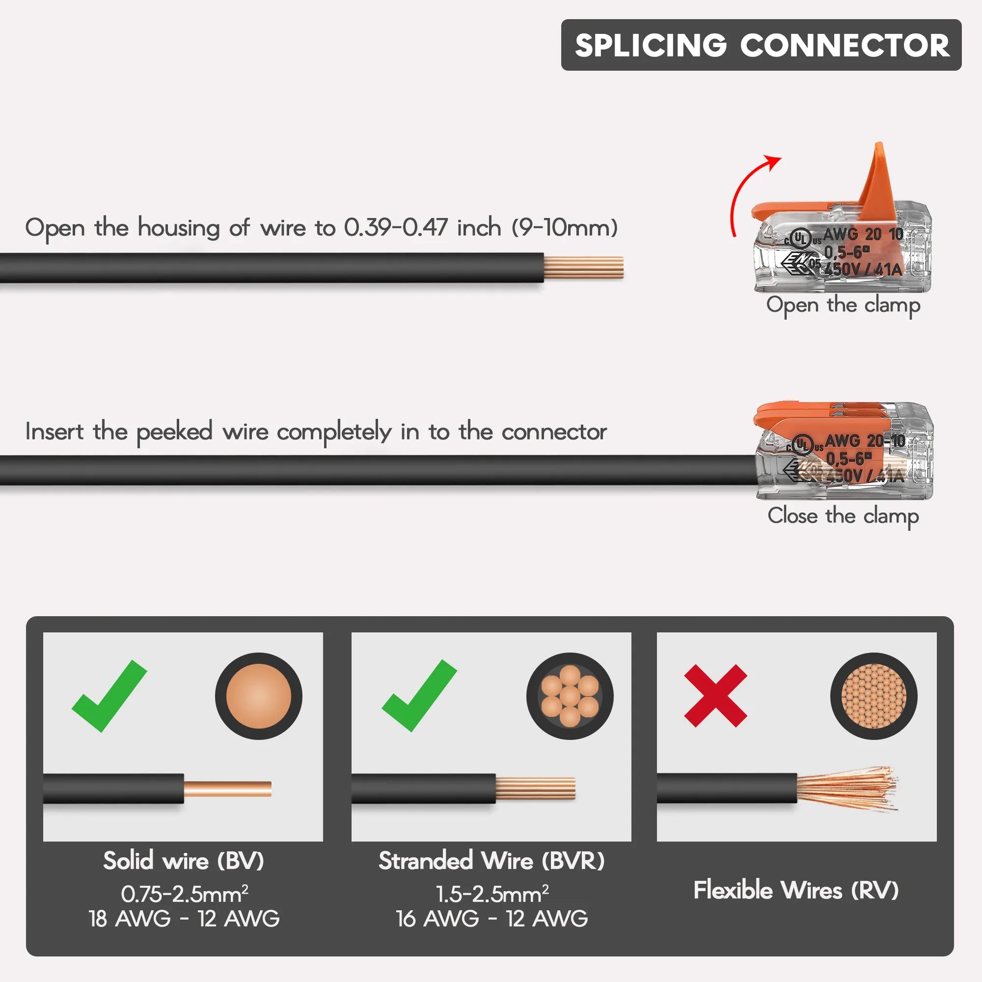 Push Fit Wire Connectors