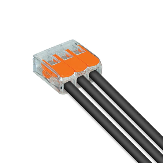 Connecteurs d'épissure de fil à 3 voies vintage industriel LEDSone ~ 2422