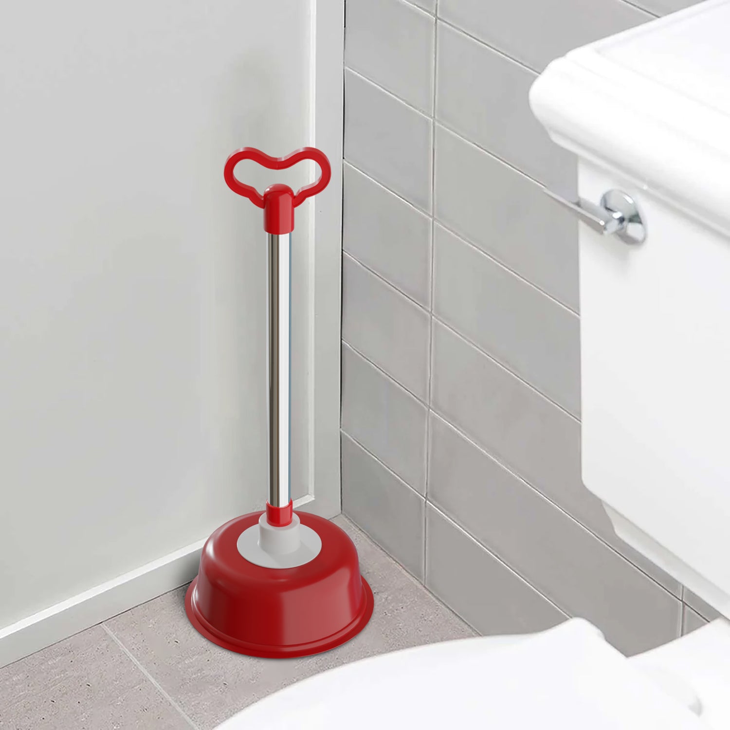 Auger toilet unblocker