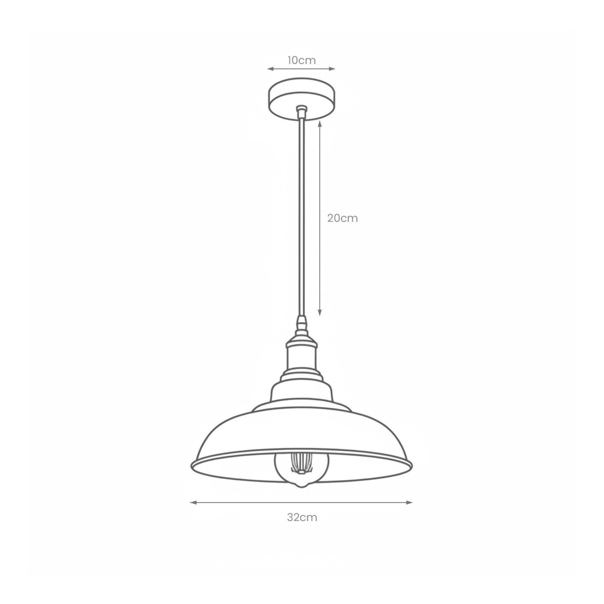 Suspension Luminaire Industrielle