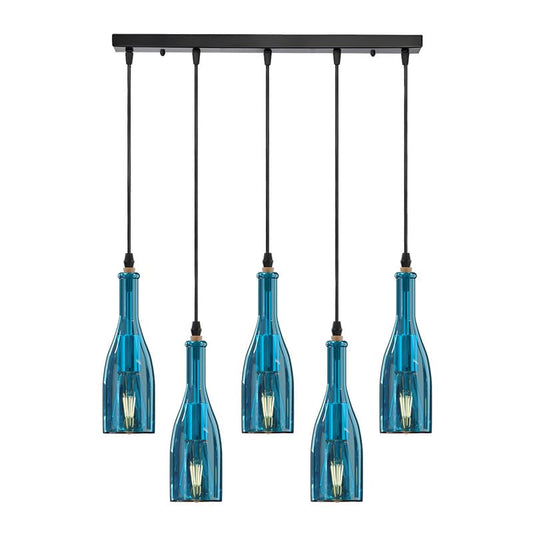 bottle-shaped light led pendan