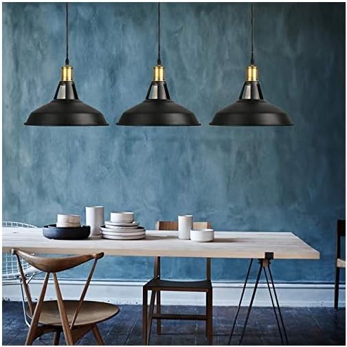 Abat-jour de Plafond Industriel Rétro – Design Vintage Incurvé 30cm ~1522