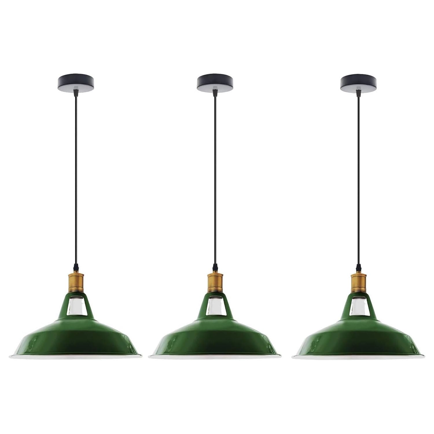 ensemble de luminaires de plafond de style vintage