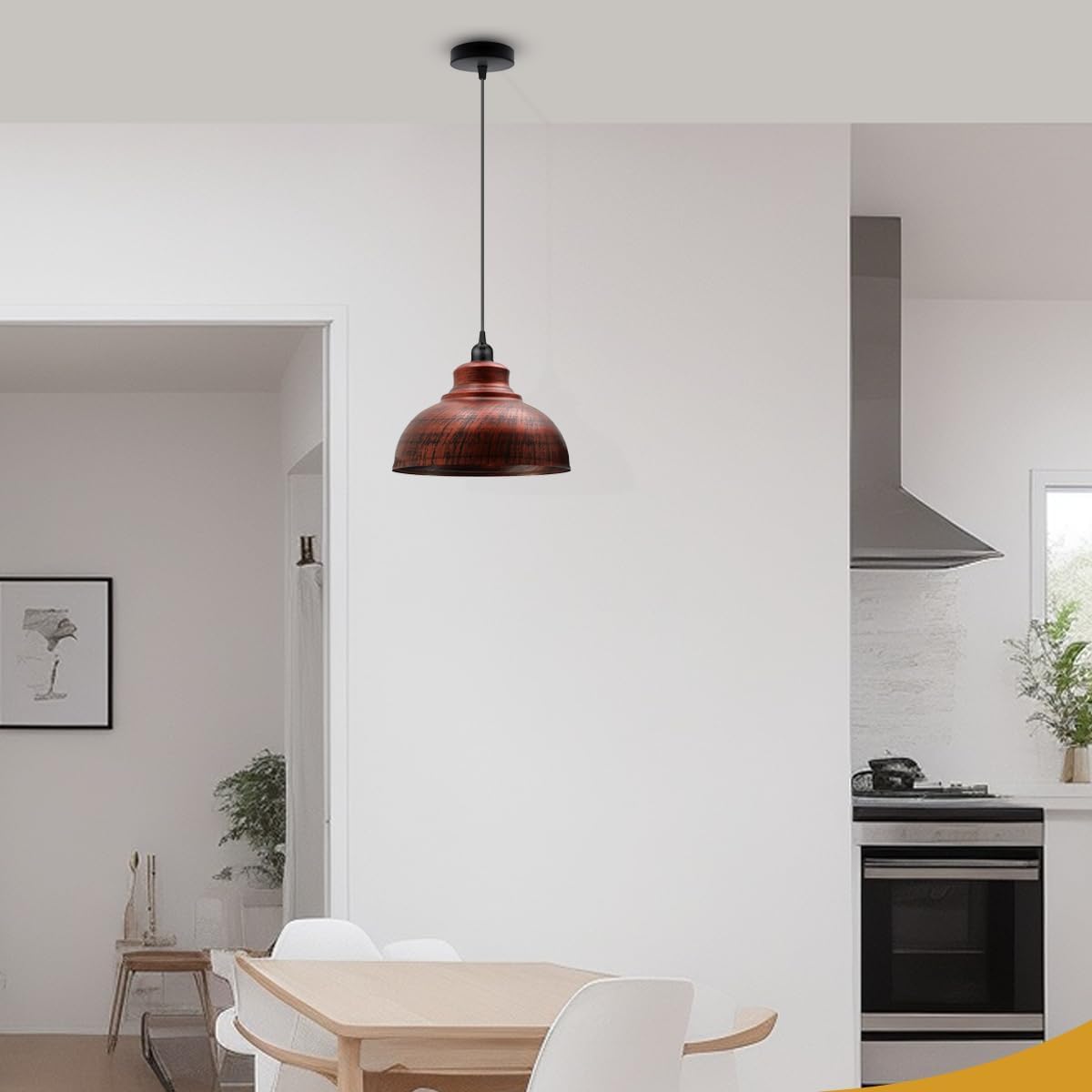 cuisine salon plafonnier plafo