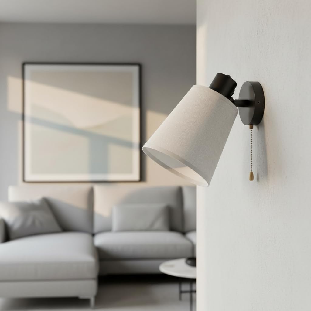 murale abat lampe jour chambre