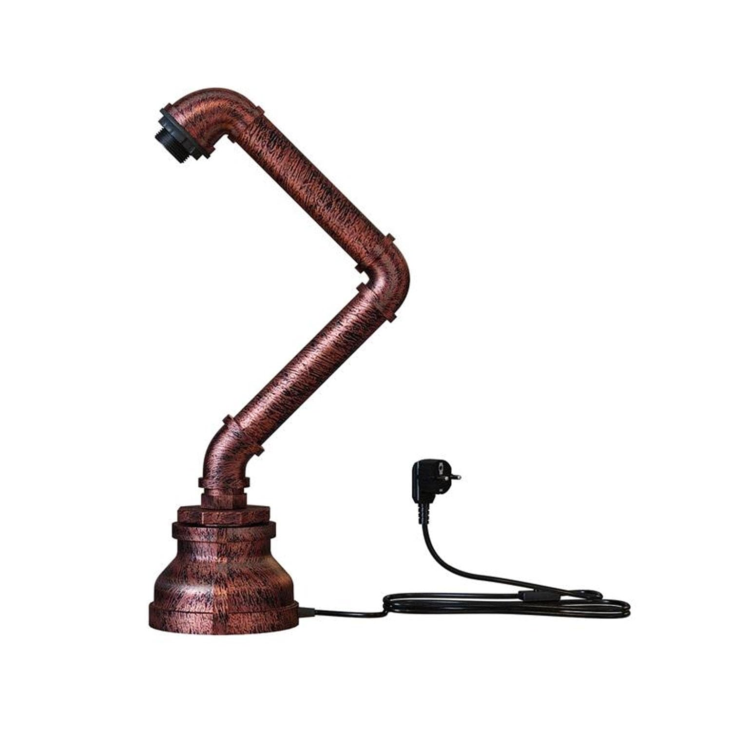 e27 lamp with table steampunk