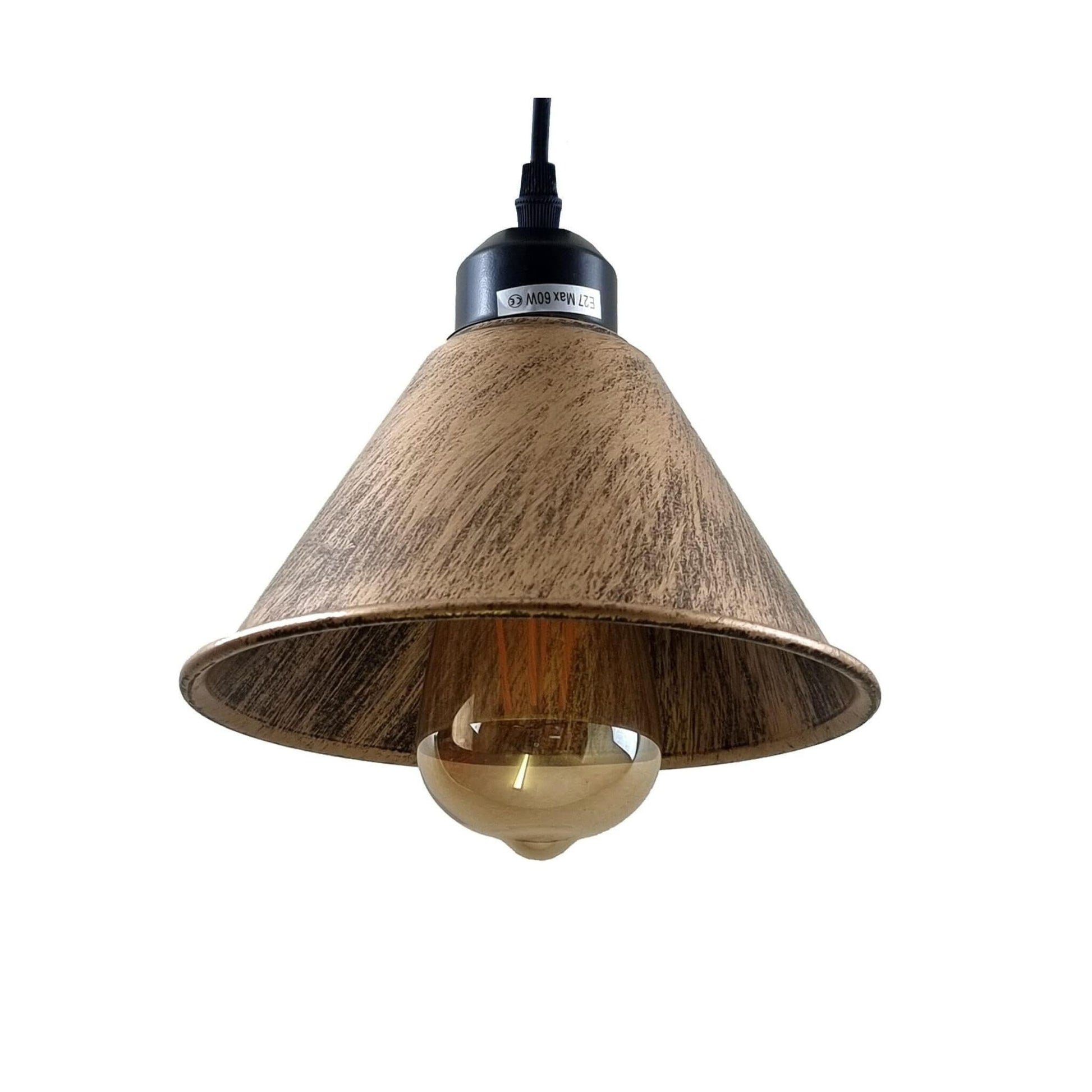 Éclairage araignée vintage idéal pour la décoration d'un café ou restaurant.