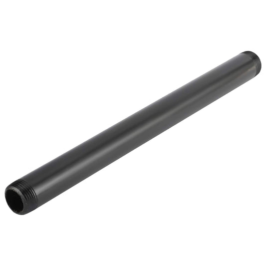 Raccords d'éclairage filetés en fer, tube malléable noir BSP de 60cm ~ 3532