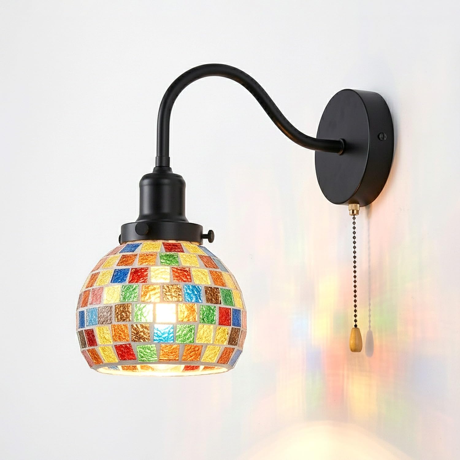 lampe art interieur vitrail