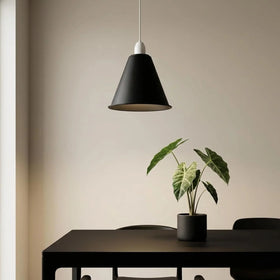 LEDSone Abat-jour Suspension Cône Vintage en Métal 18cm – 4 Finitions ~1773