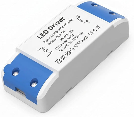 LEDSone Transformateur LED Driver DC 3W 8-11V courant constant basse tension LED ~2156