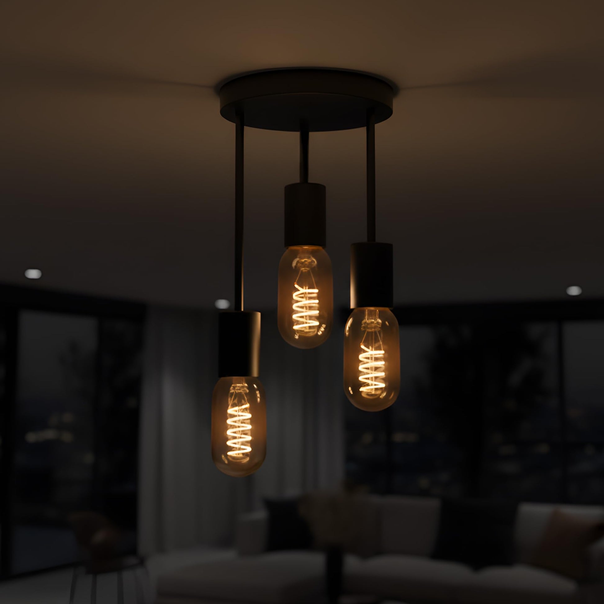 industrial light fixture ceili