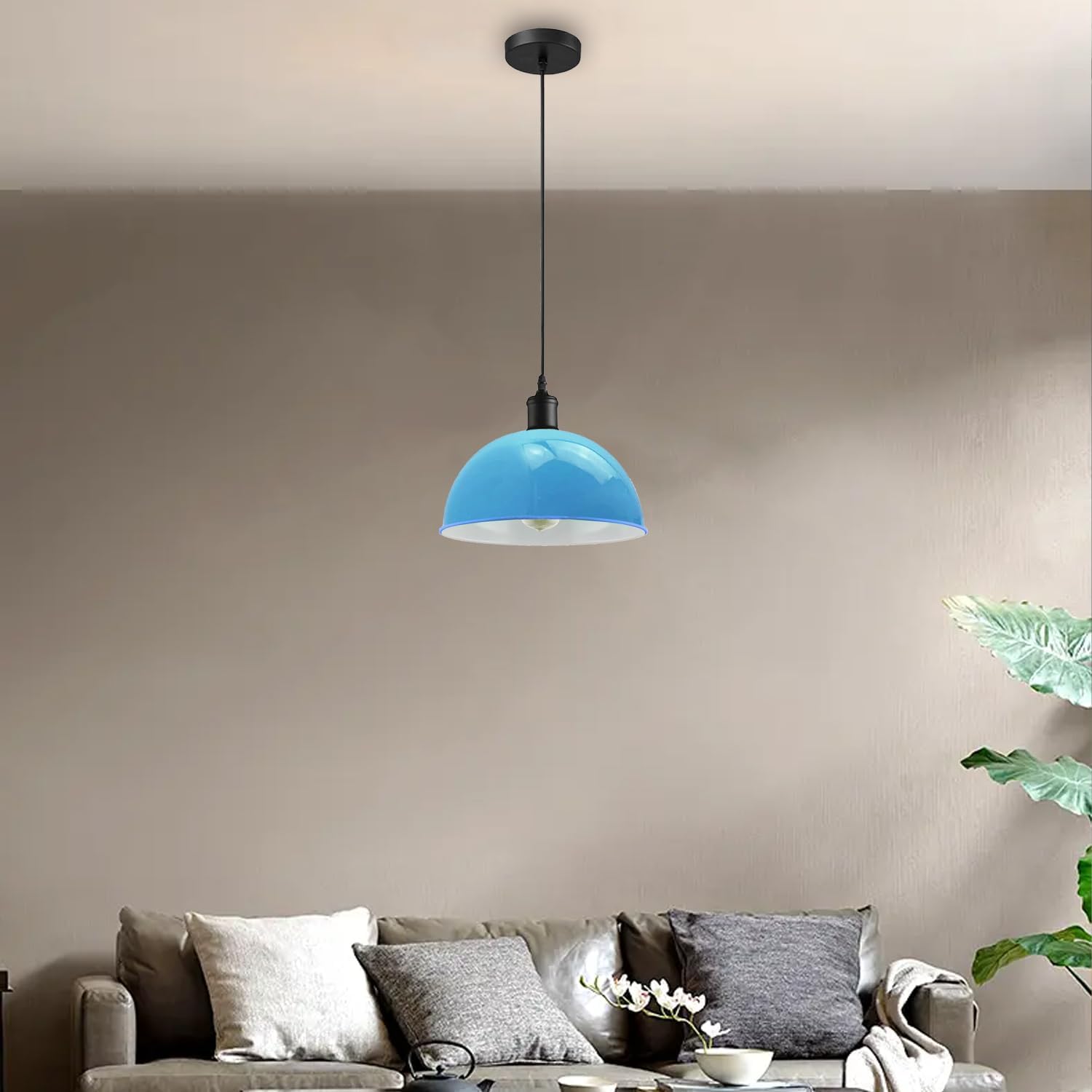 Dome shade Hanging pendant light