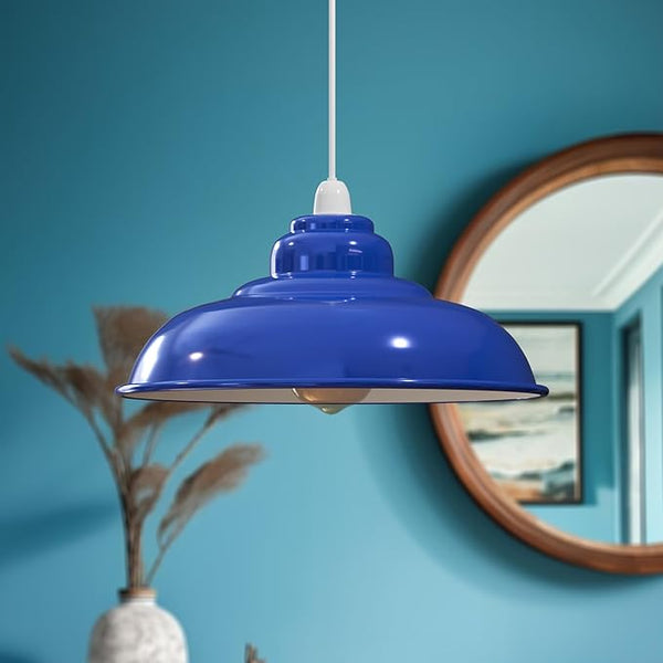 Abat-jour en métal pour plafond, lampe suspendue