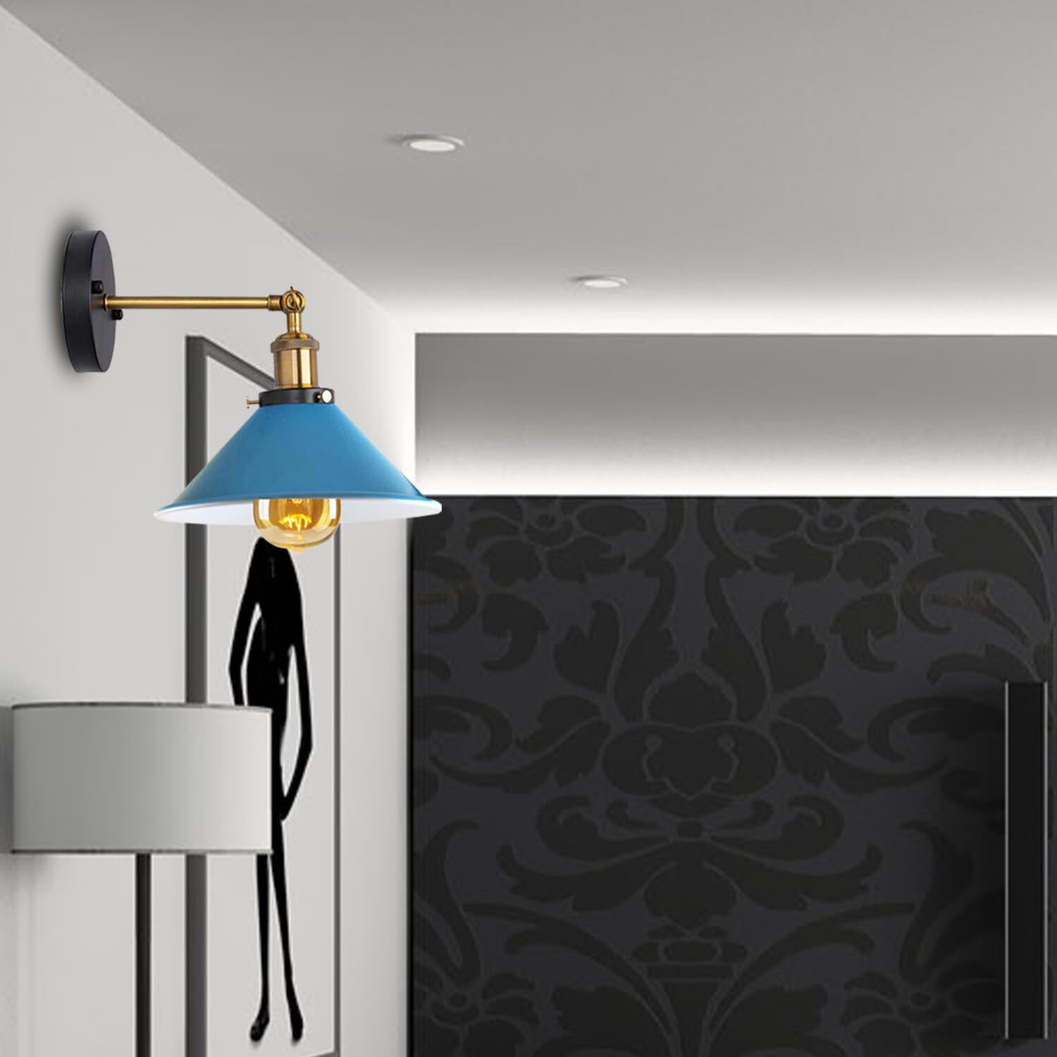 light metal fixture ceiling