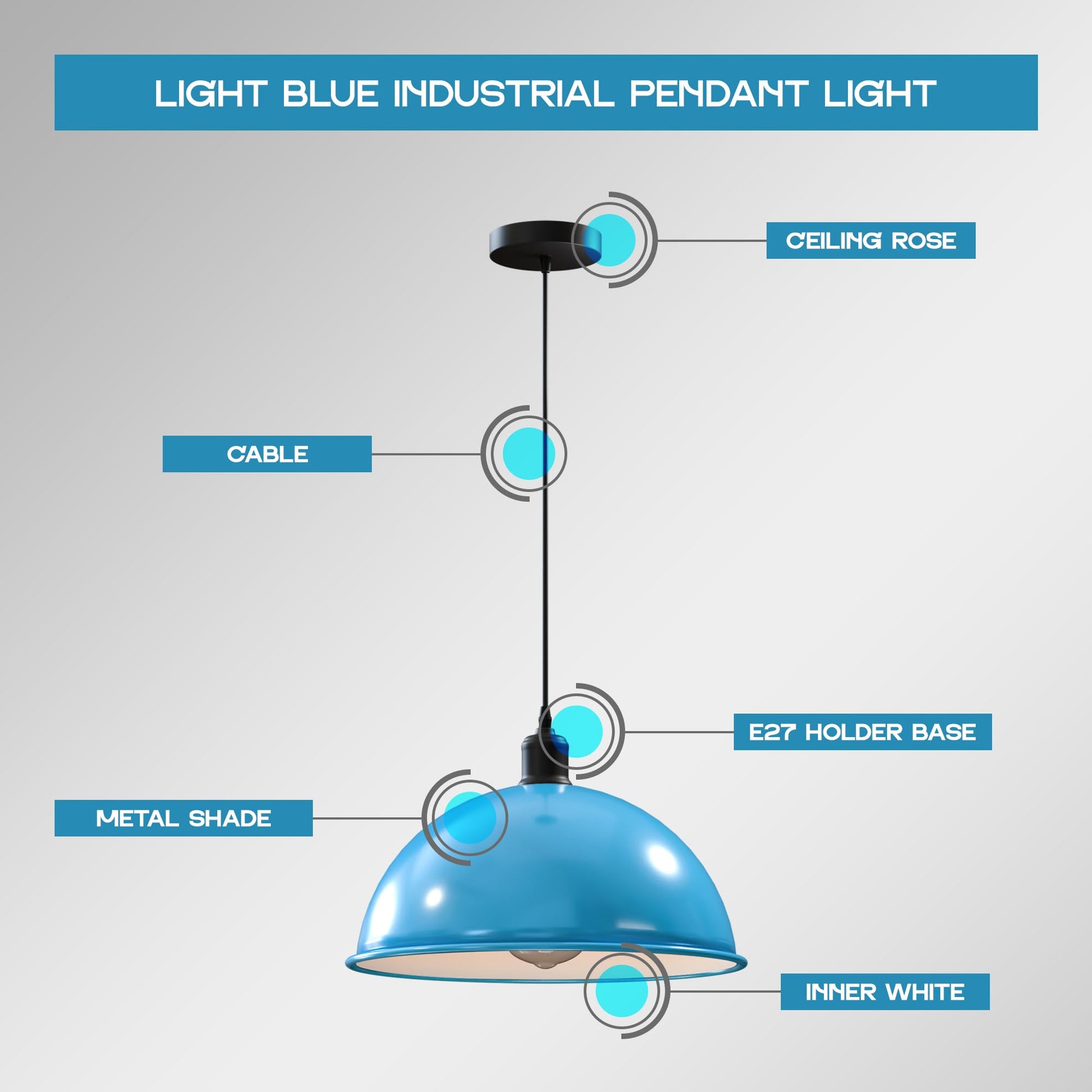 fixture dome industrial light