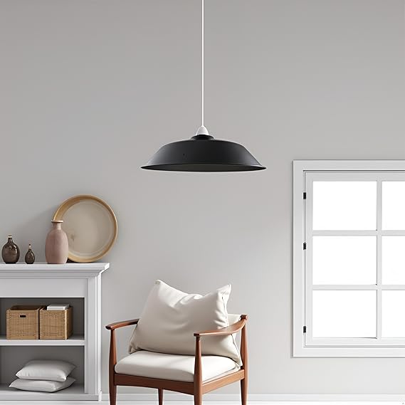 suspension abat-jour cuisine industrielle