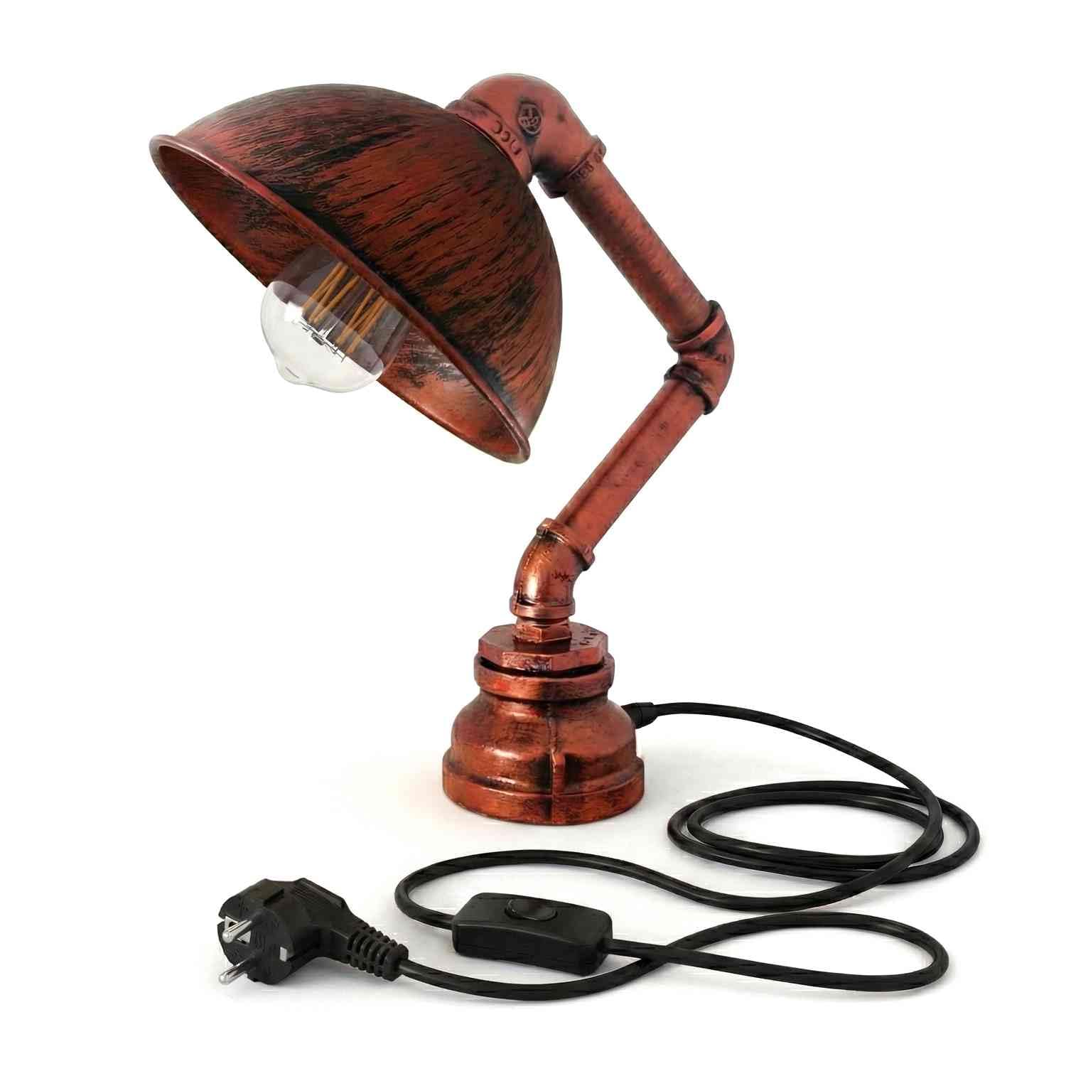 lamp with table steampunk
