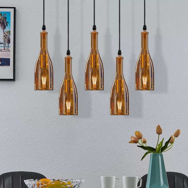 pendant led light bottle-shape