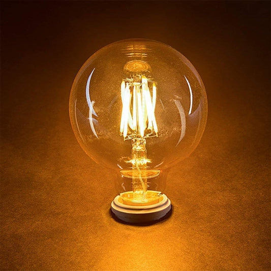 Ampoule LED vintage B22 G125 – Filament ambré dimmable 8W ~ 3217