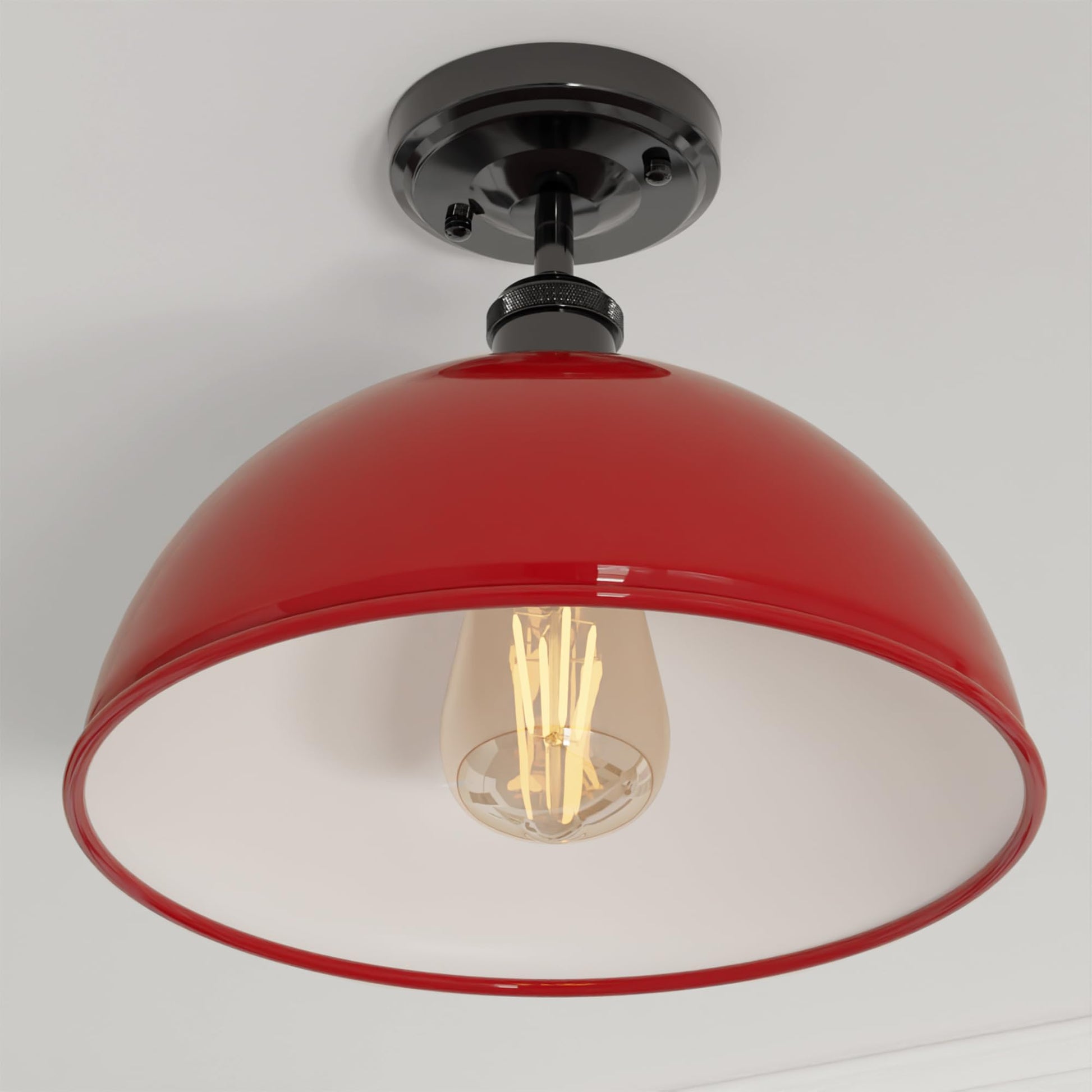 metal light fixture ceiling