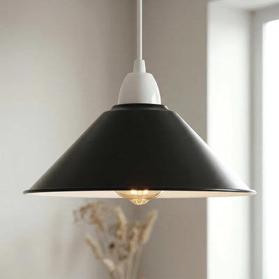 Abat-Jour Industriel en Cuivre - Suspension Vintage E27 pour Loft et Bar~1534