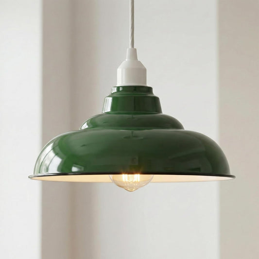 LEDSone Abat-jour Design Moderne en Métal pour Suspension et Plafonnier 32 cm ~1898